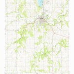 United States Geological Survey Pawnee, OK (1978, 24000-Scale) digital map
