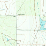 United States Geological Survey Pawnee, TX (1965, 24000-Scale) digital map