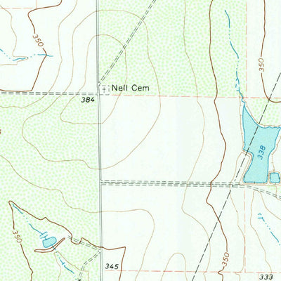 United States Geological Survey Pawnee, TX (1965, 24000-Scale) digital map