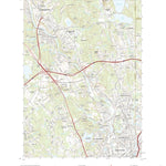 United States Geological Survey Pawtucket, RI (2021, 24000-Scale) digital map