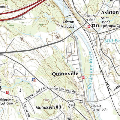 United States Geological Survey Pawtucket, RI (2021, 24000-Scale) digital map
