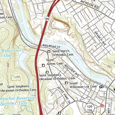 United States Geological Survey Pawtucket, RI (2021, 24000-Scale) digital map