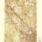 United States Geological Survey Pawtucket, RI-MA (1944, 31680-Scale) digital map