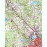 United States Geological Survey Pawtucket, RI-MA (1998, 24000-Scale) digital map