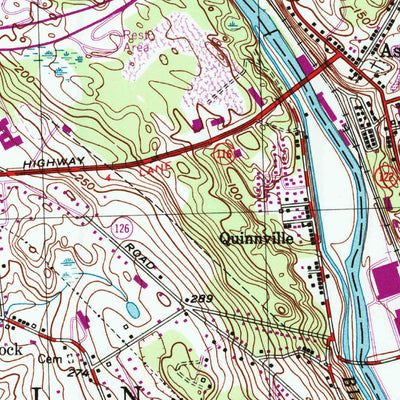 United States Geological Survey Pawtucket, RI-MA (1998, 24000-Scale) digital map