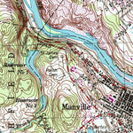 United States Geological Survey Pawtucket, RI-MA (1998, 24000-Scale) digital map