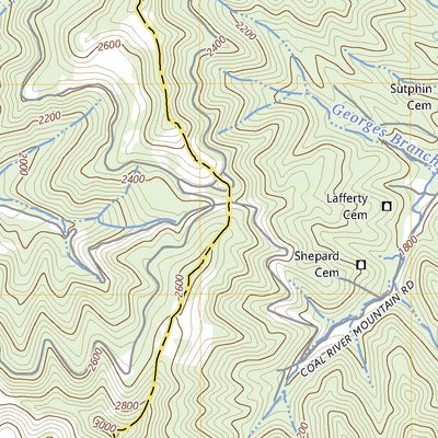 United States Geological Survey Pax, WV (2023, 24000-Scale) digital map