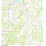 United States Geological Survey Paxton, FL-AL (1973, 24000-Scale) digital map