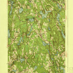 United States Geological Survey Paxton, MA (1941, 31680-Scale) digital map