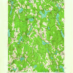 United States Geological Survey Paxton, MA (1950, 24000-Scale) digital map