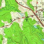 United States Geological Survey Paxton, MA (1950, 24000-Scale) digital map