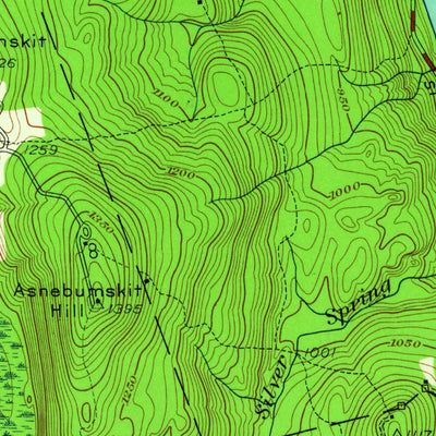 United States Geological Survey Paxton, MA (1950, 24000-Scale) digital map