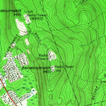 United States Geological Survey Paxton, MA (1965, 24000-Scale) digital map