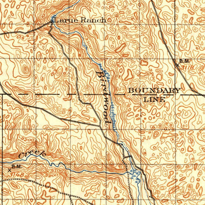 United States Geological Survey Paxton, NE (1901, 125000-Scale) digital map