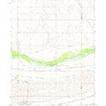 United States Geological Survey Paxton North, NE (1971, 24000-Scale) digital map