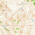 United States Geological Survey Paxton, SD (1964, 24000-Scale) digital map