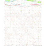 United States Geological Survey Paxton SW, NE (1971, 24000-Scale) digital map