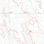 United States Geological Survey Paxton SW, NE (1971, 24000-Scale) digital map
