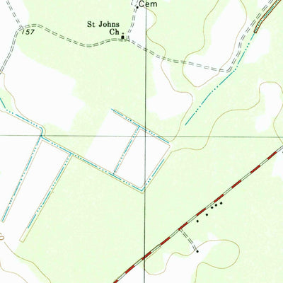 United States Geological Survey Paxville, SC (1979, 24000-Scale) digital map