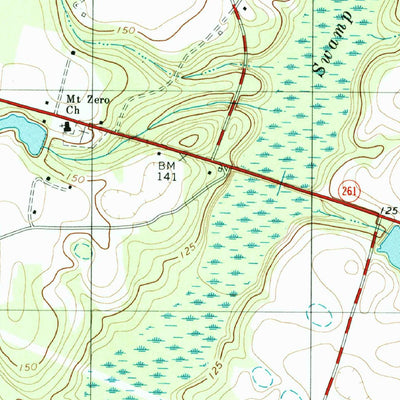 United States Geological Survey Paxville, SC (1979, 24000-Scale) digital map