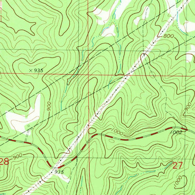 United States Geological Survey Paydown, MO (1981, 24000-Scale) digital map