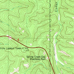 United States Geological Survey Paydown, MO (1981, 24000-Scale) digital map