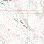 United States Geological Survey Payne Creek, OR (1982, 24000-Scale) digital map
