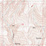 United States Geological Survey Payne Creek, OR (1982, 24000-Scale) digital map