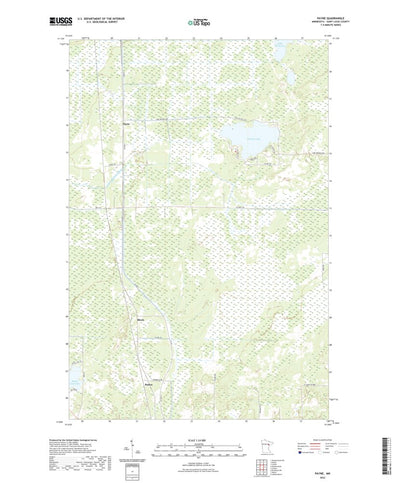 United States Geological Survey Payne, MN (2022, 24000-Scale) digital map