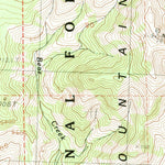 United States Geological Survey Payne Peak, CA (1990, 24000-Scale) digital map