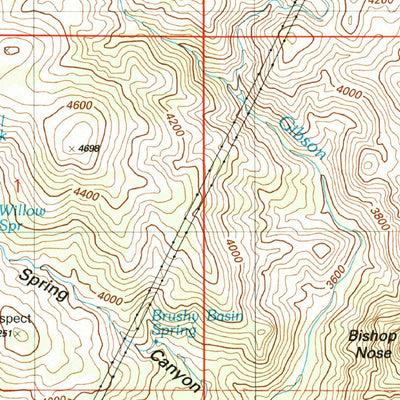 United States Geological Survey Payson South, AZ (2004, 24000-Scale) digital map
