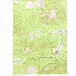United States Geological Survey Pe Ell, WA (1953, 62500-Scale) digital map