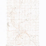 United States Geological Survey Pea Lake, MT (1984, 24000-Scale) digital map