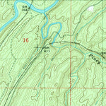 United States Geological Survey Pea Ridge, AL (1979, 24000-Scale) digital map