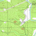 United States Geological Survey Pea Ridge, NC (1982, 24000-Scale) digital map
