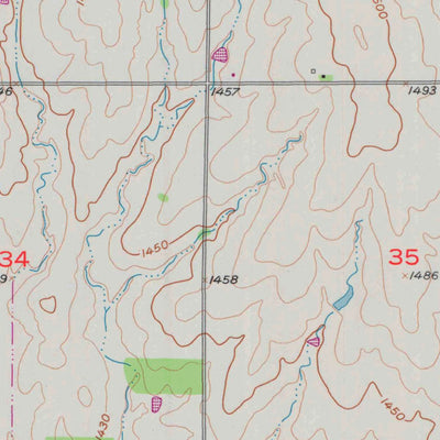 United States Geological Survey Peabody NW, KS (1957, 24000-Scale) digital map