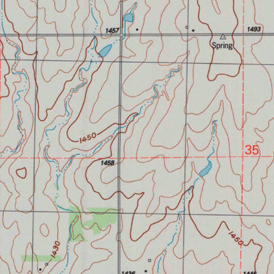 United States Geological Survey Peabody NW, KS (1989, 24000-Scale) digital map