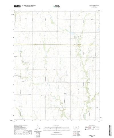 United States Geological Survey Peabody SE, KS (2022, 24000-Scale) digital map
