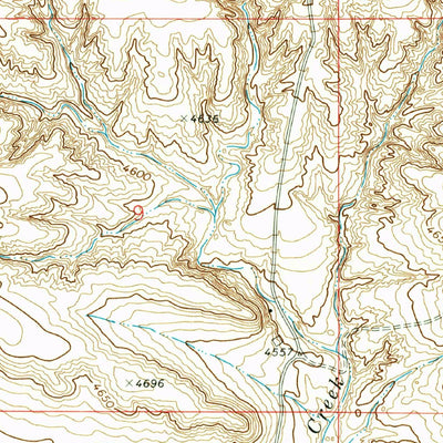 United States Geological Survey Peach Canyon, NM (1973, 24000-Scale) digital map