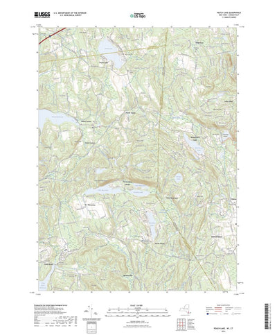 United States Geological Survey Peach Lake, NY (2023, 24000-Scale) digital map