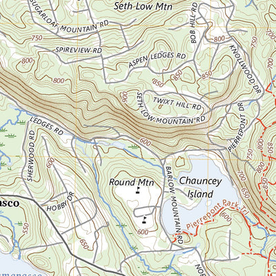United States Geological Survey Peach Lake, NY (2023, 24000-Scale) digital map