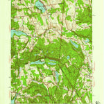 United States Geological Survey Peach Lake, NY-CT (1945, 24000-Scale) digital map