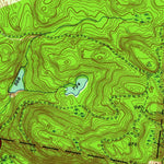 United States Geological Survey Peach Lake, NY-CT (1945, 24000-Scale) digital map
