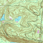 United States Geological Survey Peach Lake, NY-CT (1958, 24000-Scale) digital map