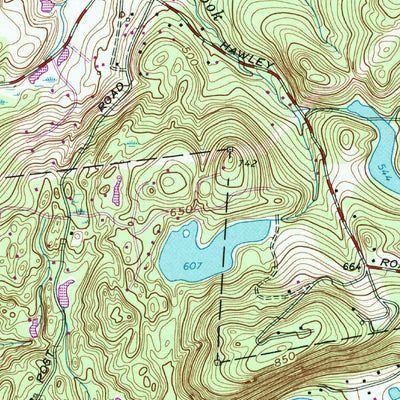 United States Geological Survey Peach Lake, NY-CT (1958, 24000-Scale) digital map