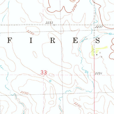 United States Geological Survey Peach Lake, SD (1978, 24000-Scale) digital map