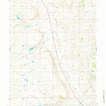 United States Geological Survey Peach Orchard Flat, WY (1982, 24000-Scale) digital map