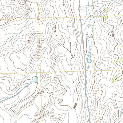 United States Geological Survey Peach Orchard Flat, WY (2012, 24000-Scale) digital map