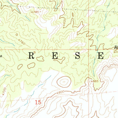 United States Geological Survey Peach Springs, AZ (1967, 24000-Scale) digital map