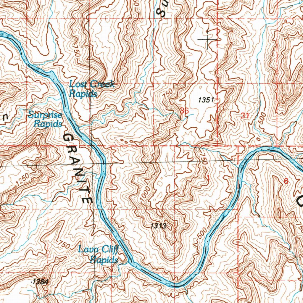 Peach Springs, AZ (1986, 100000Scale) Map by United States Geological Survey Avenza Maps